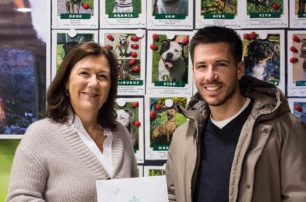 Ambulantes Rehazentrum Klagenfurt spendet für den Tierschutz